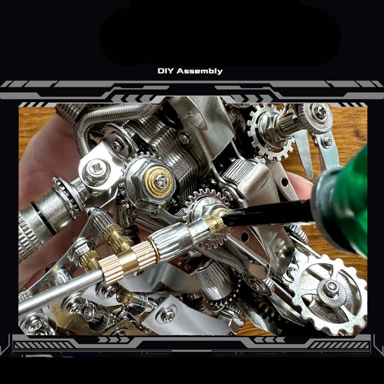 1800+pcs cyberpunk diy 3d metal gyrfalcon eagle model kits 1800+pcs cyberpunk diy 3d metal gyrfalcon eagle model kits