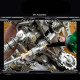 1800+pcs cyberpunk diy 3d metal gyrfalcon eagle model kits 1800+pcs cyberpunk diy 3d metal gyrfalcon eagle model kits