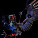 1800+pcs cyberpunk diy 3d metal gyrfalcon eagle model kits 1800+pcs cyberpunk diy 3d metal gyrfalcon eagle model kits