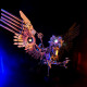 1800+pcs cyberpunk diy 3d metal gyrfalcon eagle model kits 1800+pcs cyberpunk diy 3d metal gyrfalcon eagle model kits