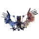 1800+pcs cyberpunk diy 3d metal gyrfalcon eagle model kits 1800+pcs cyberpunk diy 3d metal gyrfalcon eagle model kits