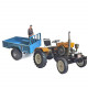 2.4g remote control electric 4×2 vintage tractor truck model farm toys scale 1:10 2.4g remote control electric 4×2 vintage tractor truck model farm toys scale 1:10