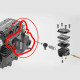 2-in-1 carburetor with pump for toyan fs-l200 engine 2-in-1 carburetor with pump for toyan fs-l200 engine