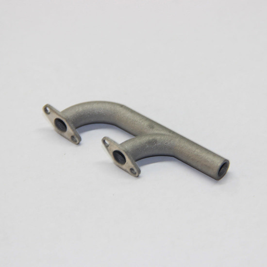2-in-1 upgraded exhaust pipe for semto st-nf2 twin cylinder engine model kits 2-in-1 upgraded exhaust pipe for semto st-nf2 twin cylinder engine model kits
