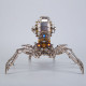 203pcs diy mini 3d metal spider beast with led light model building kit toys 203pcs diy mini 3d metal spider beast with led light model building kit toys