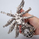 203pcs diy mini 3d metal spider beast with led light model building kit toys 203pcs diy mini 3d metal spider beast with led light model building kit toys