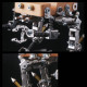 209pcs 3d metal ammunition infantry mobile phone holder diy mechanical kit 209pcs 3d metal ammunition infantry mobile phone holder diy mechanical kit