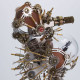 2100pcs steampunk seahorse metal assembly model building kits with love lamp 2100pcs steampunk seahorse metal assembly model building kits with love lamp