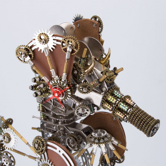 2100pcs steampunk seahorse metal assembly model building kits with love lamp 2100pcs steampunk seahorse metal assembly model building kits with love lamp