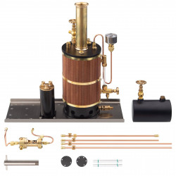 230ml vertical steam boiler model for ship marine steam engine model
