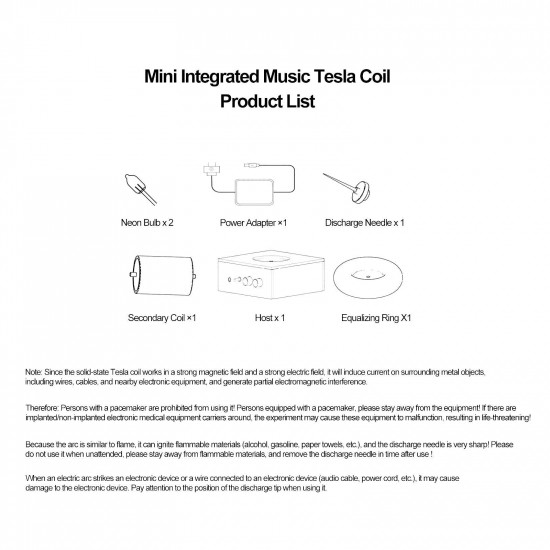 25cm arc bluetooth square wave pcb musical tesla coil scientific experiment toy- us plug 25cm arc bluetooth square wave pcb musical tesla coil scientific experiment toy- us plug