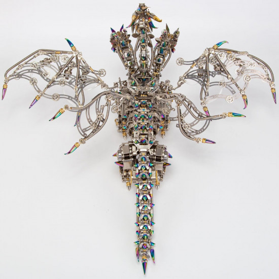 2900+pcs mechanical 3 headed dragon metal model kits gorekia 2900+pcs mechanical 3 headed dragon metal model kits gorekia