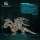 2900+pcs mechanical 3 headed dragon metal model kits gorekia 2900+pcs mechanical 3 headed dragon metal model kits gorekia