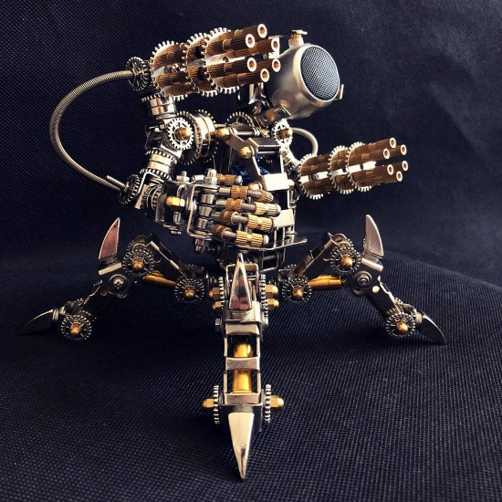 2pcs diy stainless steel assembly magnetic mecha educational toy gift 2pcs diy stainless steel assembly magnetic mecha educational toy gift