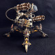 2pcs diy stainless steel assembly magnetic mecha educational toy gift 2pcs diy stainless steel assembly magnetic mecha educational toy gift