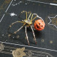 2pcs/set steampunk brass pumpkin spider scarecrow 3d metal model kits for halloween 2pcs/set steampunk brass pumpkin spider scarecrow 3d metal model kits for halloween