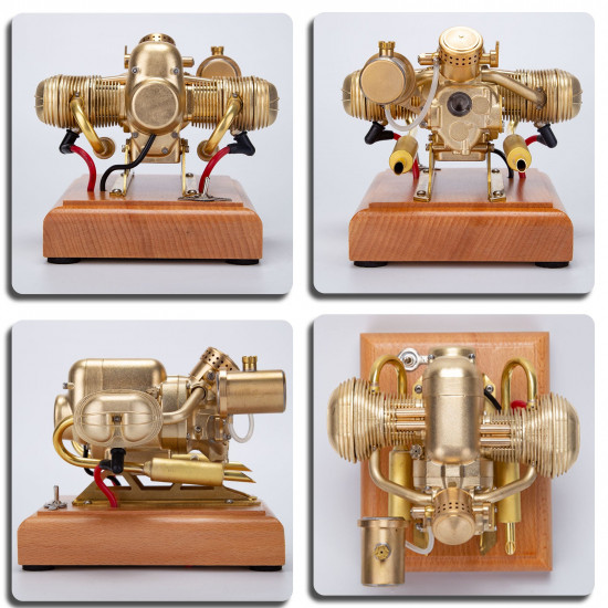 3.2cc mini flat-twin motorcycle engine model 4 stroke gas interal combustion engine model r69 3.2cc mini flat-twin motorcycle engine model 4 stroke gas interal combustion engine model r69
