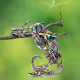 3d assembly mechanical chamaeleon model steampunk metal art 745pcs diy kit 3d assembly mechanical chamaeleon model steampunk metal art 745pcs diy kit