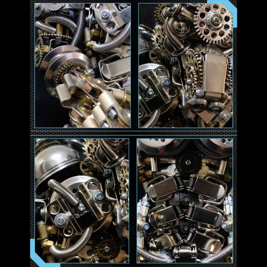 3d diy metal assembly werewolf model hyperrealistic toy set 3d diy metal assembly werewolf model hyperrealistic toy set