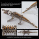 3d diy metal mechanical crocodile assembly model building kits 1500+pcs 3d diy metal mechanical crocodile assembly model building kits 1500+pcs