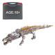 3d diy metal mechanical crocodile assembly model building kits 1500+pcs 3d diy metal mechanical crocodile assembly model building kits 1500+pcs