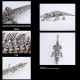 3d diy metal mechanical crocodile assembly model building kits 1500+pcs 3d diy metal mechanical crocodile assembly model building kits 1500+pcs