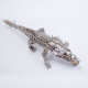 3d diy metal mechanical crocodile assembly model building kits 1500+pcs 3d diy metal mechanical crocodile assembly model building kits 1500+pcs