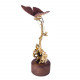 3d mechanical geared walnut wooden butterfly model 3d mechanical geared walnut wooden butterfly model