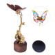3d mechanical geared walnut wooden butterfly model 3d mechanical geared walnut wooden butterfly model