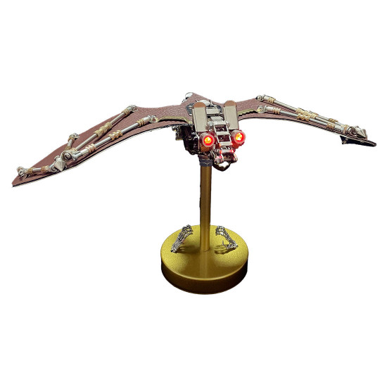 3d mechanical led bat steampunk creepy metal model kits 3d mechanical led bat steampunk creepy metal model kits