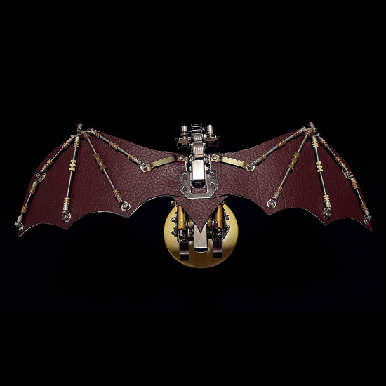 3d mechanical led bat steampunk creepy metal model kits 3d mechanical led bat steampunk creepy metal model kits