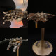 3d mechanical led bat steampunk creepy metal model kits 3d mechanical led bat steampunk creepy metal model kits