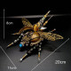 3d metal diy rotatable steampunk beetle insect assembly kit with voice control light 3d metal diy rotatable steampunk beetle insect assembly kit with voice control light