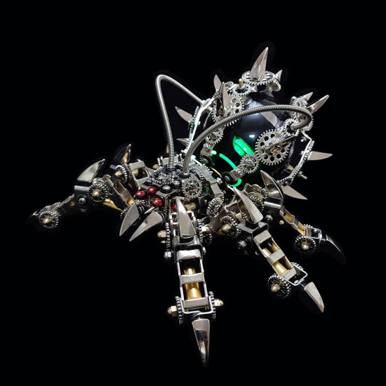 3d metal mechanical spider assembly diy model kit with bluetooth speaker 3d metal mechanical spider assembly diy model kit with bluetooth speaker