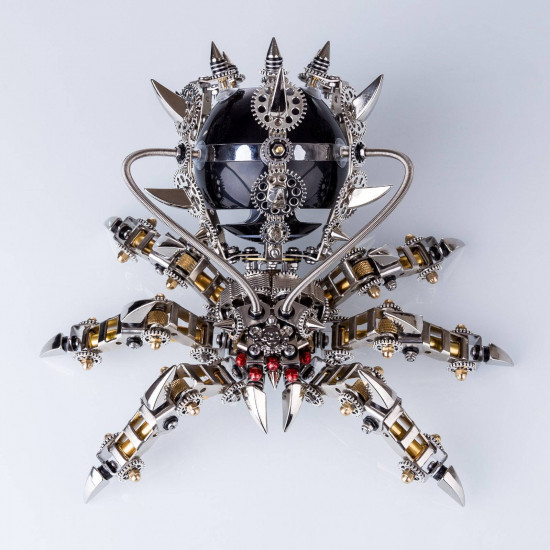 3d metal mechanical spider assembly diy model kit with bluetooth speaker 3d metal mechanical spider assembly diy model kit with bluetooth speaker