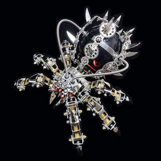 3d metal mechanical spider assembly diy model kit with bluetooth speaker 3d metal mechanical spider assembly diy model kit with bluetooth speaker