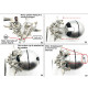 3d metal mechanical spider assembly diy model kit with bluetooth speaker 3d metal mechanical spider assembly diy model kit with bluetooth speaker