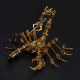 3d metal puzzle scorpion diy model kit detachable 3d jigsaw puzzles 3d metal puzzle scorpion diy model kit detachable 3d jigsaw puzzles