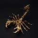 3d metal puzzle scorpion diy model kit detachable 3d jigsaw puzzles 3d metal puzzle scorpion diy model kit detachable 3d jigsaw puzzles