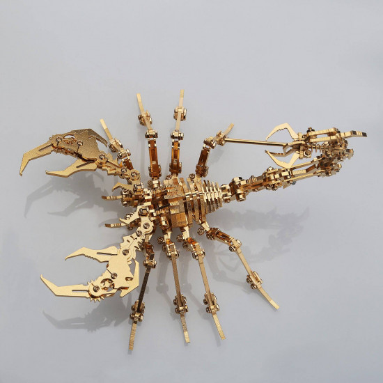 3d metal puzzle scorpion diy model kit detachable 3d jigsaw puzzles 3d metal puzzle scorpion diy model kit detachable 3d jigsaw puzzles