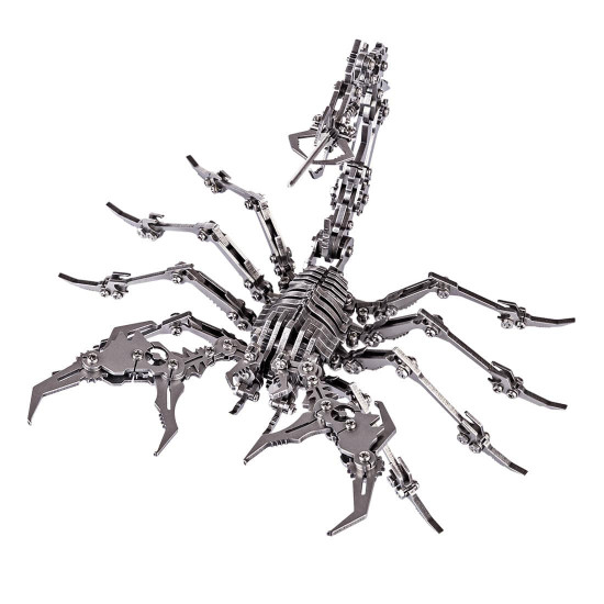 3d metal puzzle scorpion diy model kit detachable 3d jigsaw puzzles 3d metal puzzle scorpion diy model kit detachable 3d jigsaw puzzles