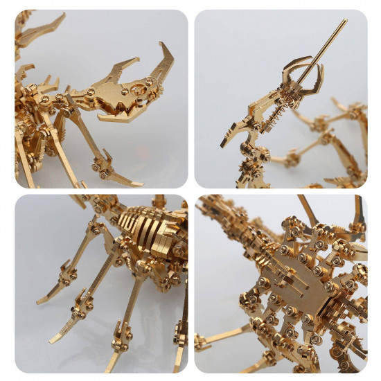 3d metal puzzle scorpion diy model kit detachable 3d jigsaw puzzles 3d metal puzzle scorpion diy model kit detachable 3d jigsaw puzzles