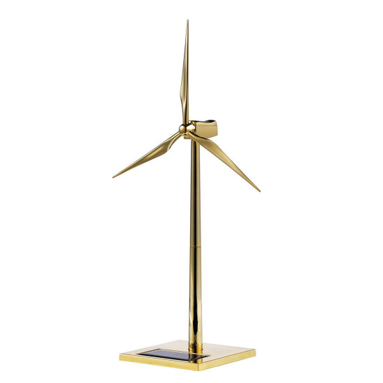 3d metal windmill assembly model solar powered wind turbine model golden 3d metal windmill assembly model solar powered wind turbine model golden