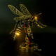 3d stainless steel insects puzzle model kit diy sound control mechanical wasp assembly jigsaw crafts 3d stainless steel insects puzzle model kit diy sound control mechanical wasp assembly jigsaw crafts