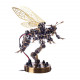 3d stainless steel mechanical wasp diy assembly model voice control lamp 3d stainless steel mechanical wasp diy assembly model voice control lamp