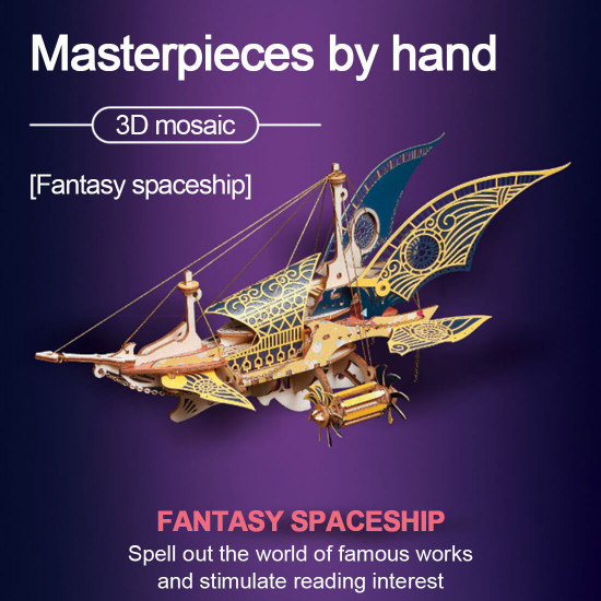3d steampunk ancient greek fantasy spaceship wooden puzzle toy model 300+pcs 3d steampunk ancient greek fantasy spaceship wooden puzzle toy model 300+pcs