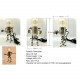 3d steampunk metal robot mr gort hobby model kit with led light 3d steampunk metal robot mr gort hobby model kit with led light