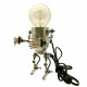 3d steampunk metal robot mr gort hobby model kit with led light 3d steampunk metal robot mr gort hobby model kit with led light