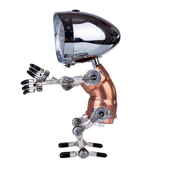 3d steampunk style metal table lamp tiny ornament 3d steampunk style metal table lamp tiny ornament