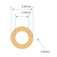 3mm id x 5mm od 1m bpt heat-resistant uvioresistant peristaltic pump silicone rubber tubing 3mm id x 5mm od 1m bpt heat-resistant uvioresistant peristaltic pump silicone rubber tubing